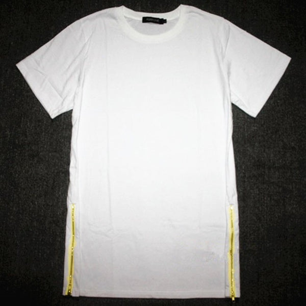 Brand-New-Clothing-Mens-Black-cotton-t-shirt-Hip-Hop-Short-Sleeve-longline-streetwear-t-shirt Male